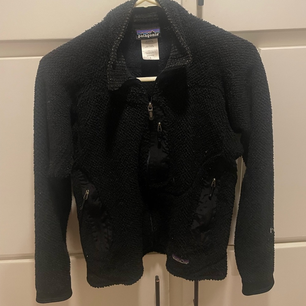 Women’s Patagonia Small Sherpa black jacket